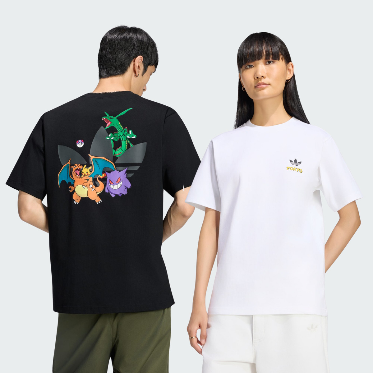 Pokemon x Adidas Collection - T-Shirt Tokyo 1 (2 Types)