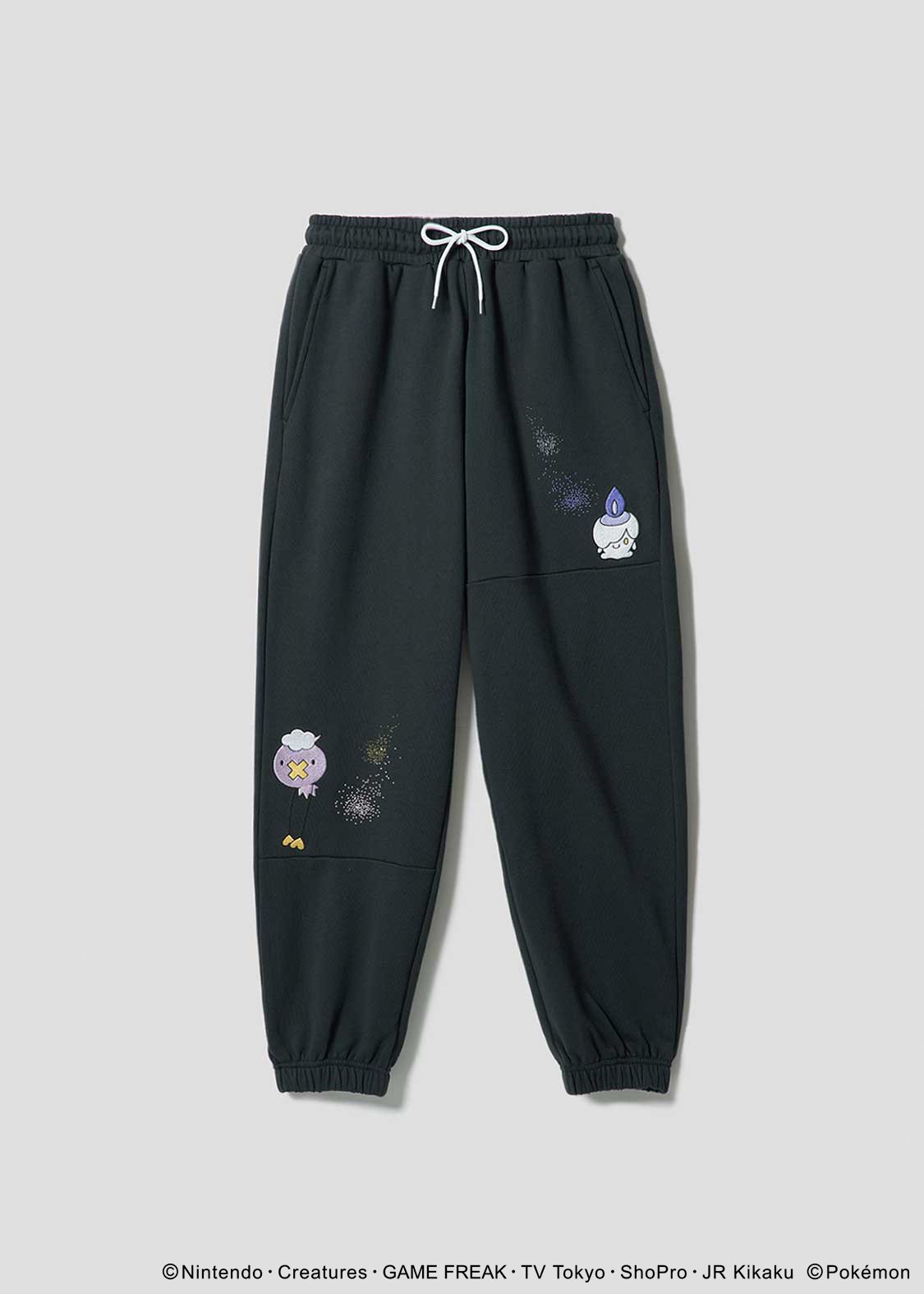 Pokemon x Graniph Fashion Collection - Drifloon, Litwick & Mimikyu Fleece Sweatpants [Release Oct 7, 2025]