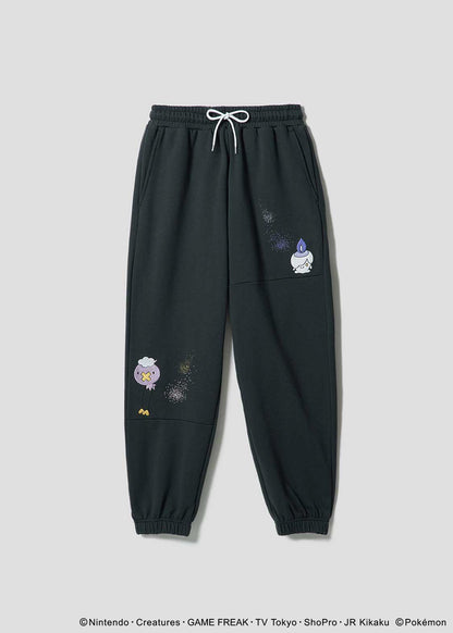 Pokemon x Graniph Fashion Collection - Drifloon, Litwick & Mimikyu Fleece Sweatpants [Release Oct 7, 2025]