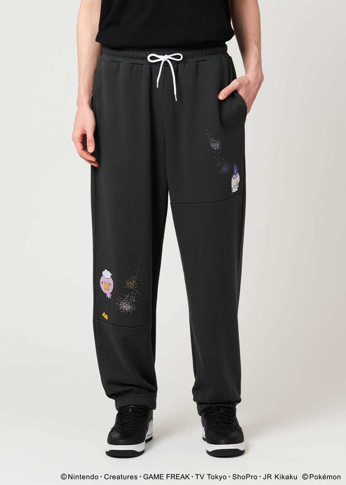Pokemon x Graniph Fashion Collection - Drifloon, Litwick & Mimikyu Fleece Sweatpants [Release Oct 7, 2025]