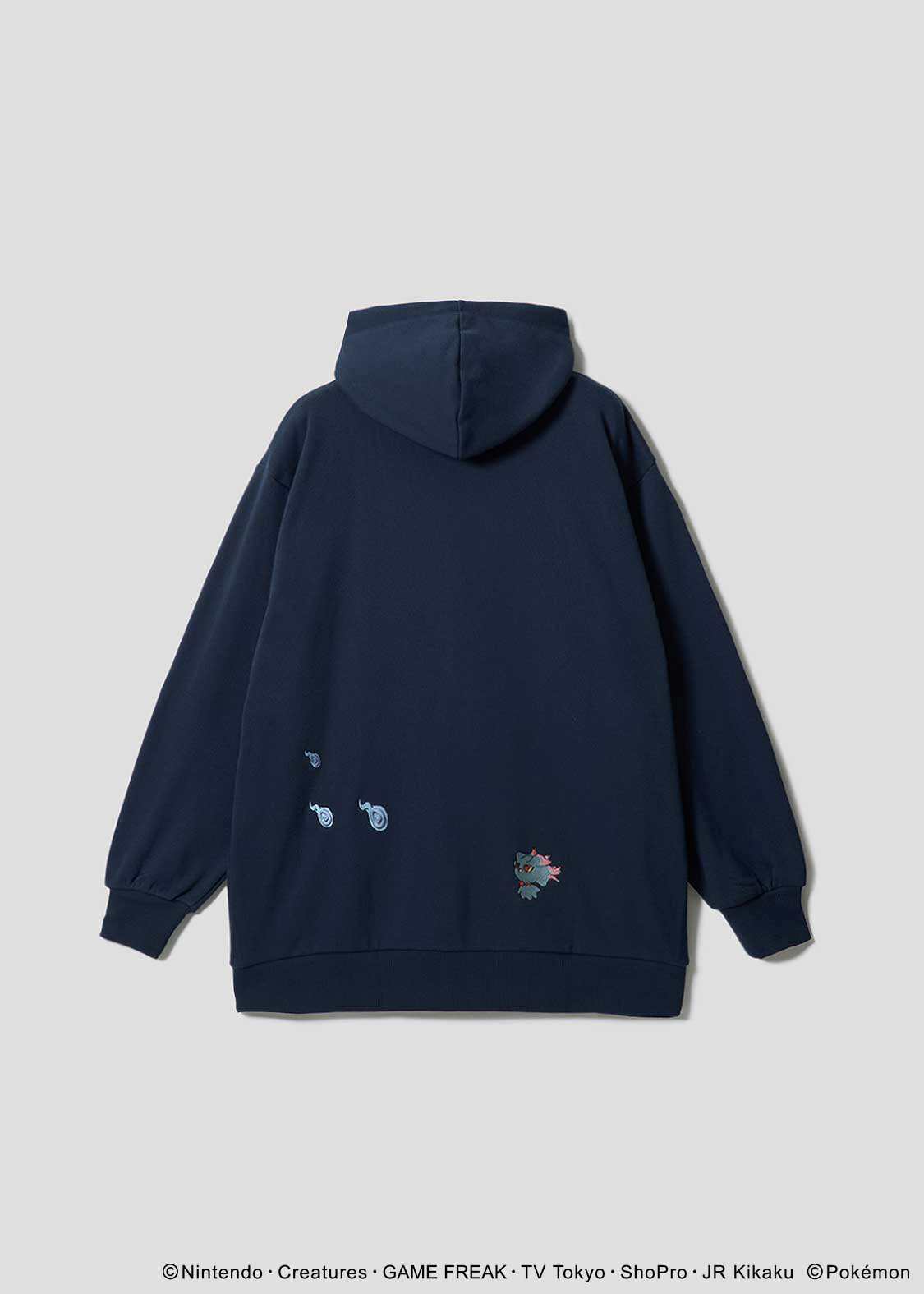 Pokemon x Graniph Fashion Collection - Misdreavus Fleece Long Zip Hoodie [Release Oct 7, 2025]