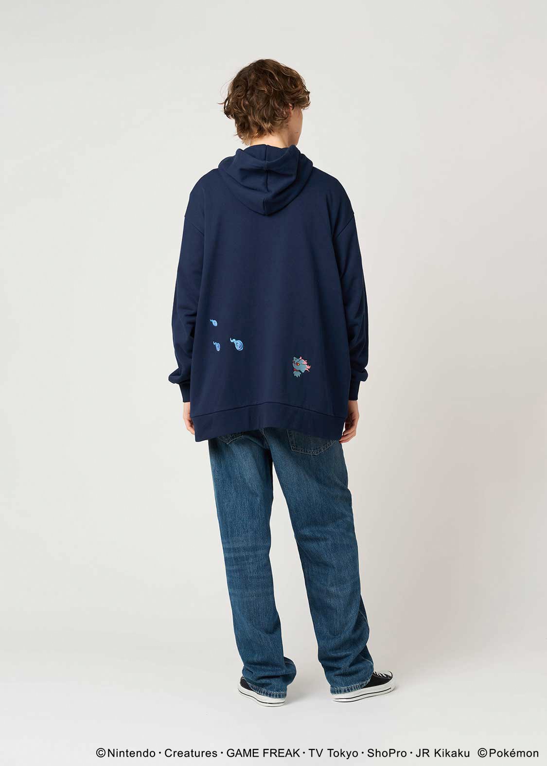 Pokemon x Graniph Fashion Collection - Misdreavus Fleece Long Zip Hoodie [Release Oct 7, 2025]
