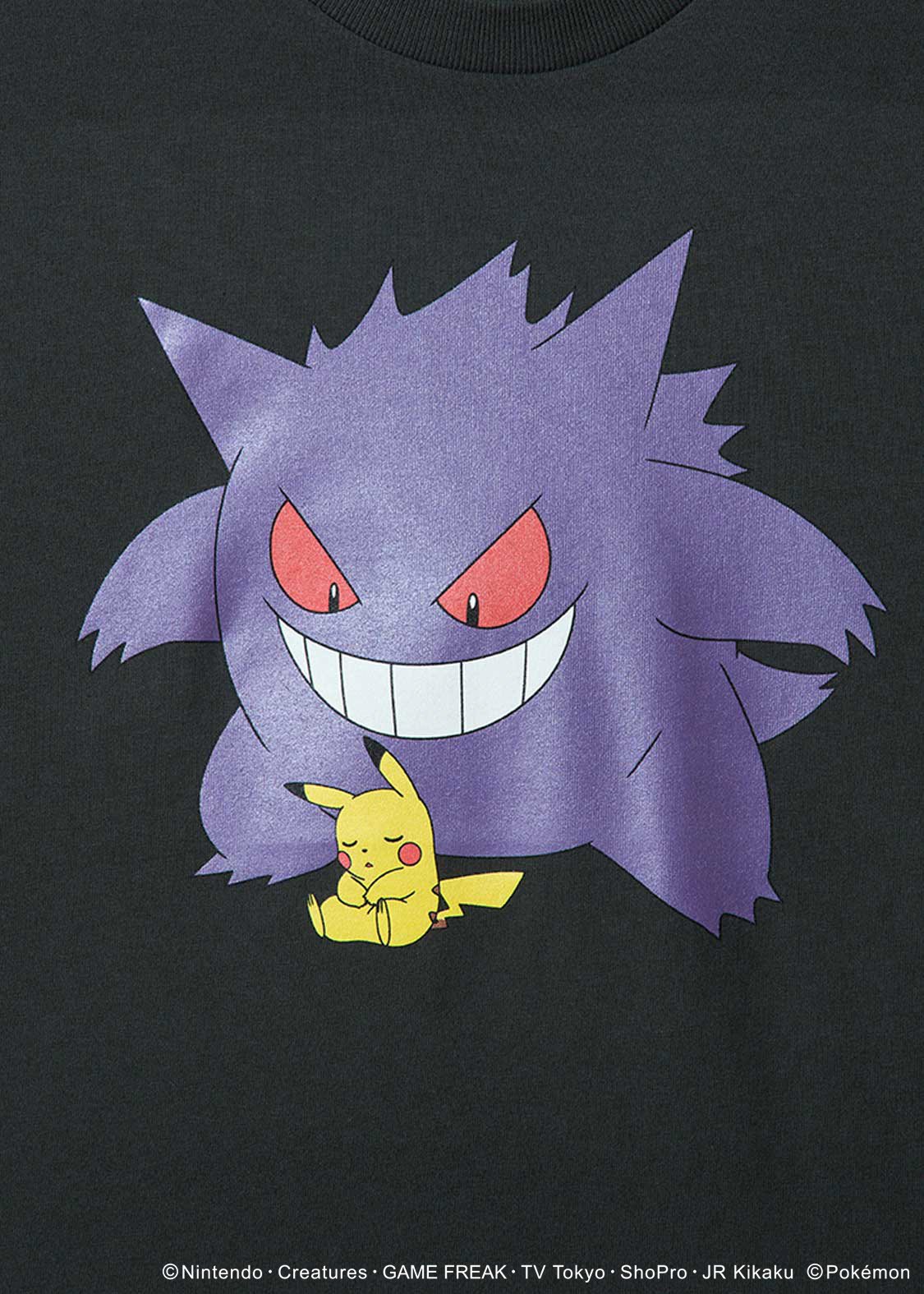 Pokemon x Graniph Fashion Collection - Pikachu & Gengar T-shirt [Release Oct 7, 2025]