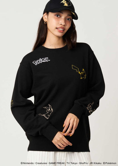 Pokemon x Graniph Fashion Collection - Pikachu & Mimikyu Fleece sweatshirt [Release Oct 7, 2025]