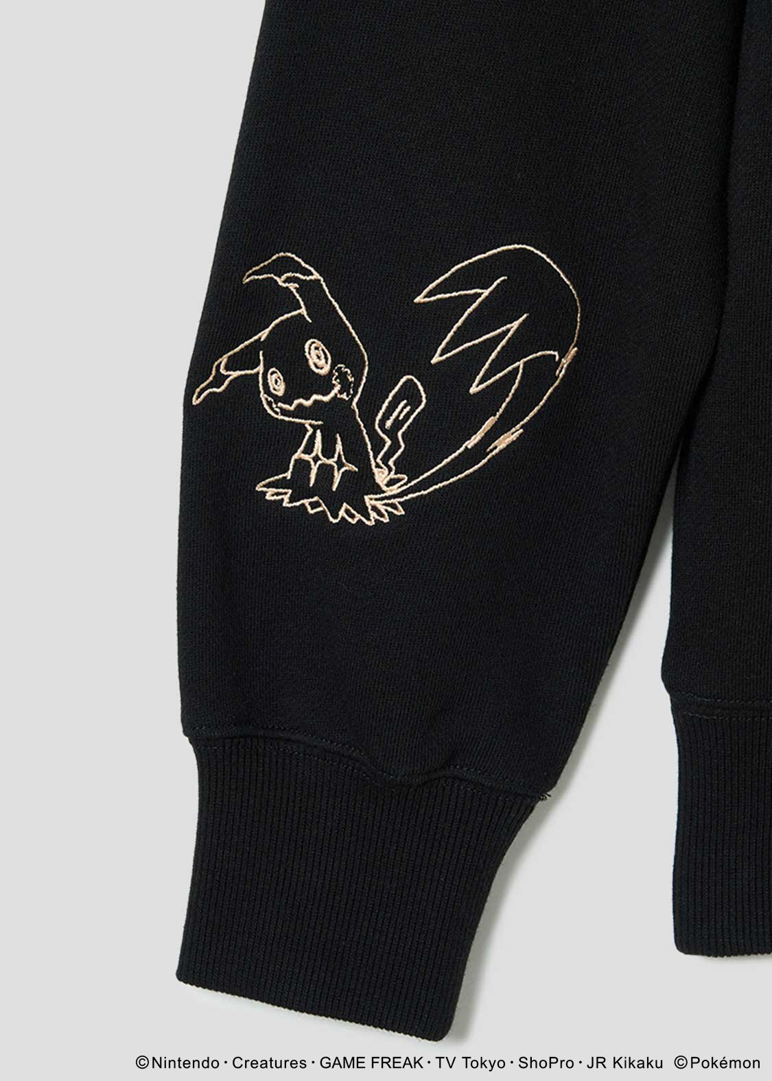 Pokemon x Graniph Fashion Collection - Pikachu & Mimikyu Fleece sweatshirt [Release Oct 7, 2025]