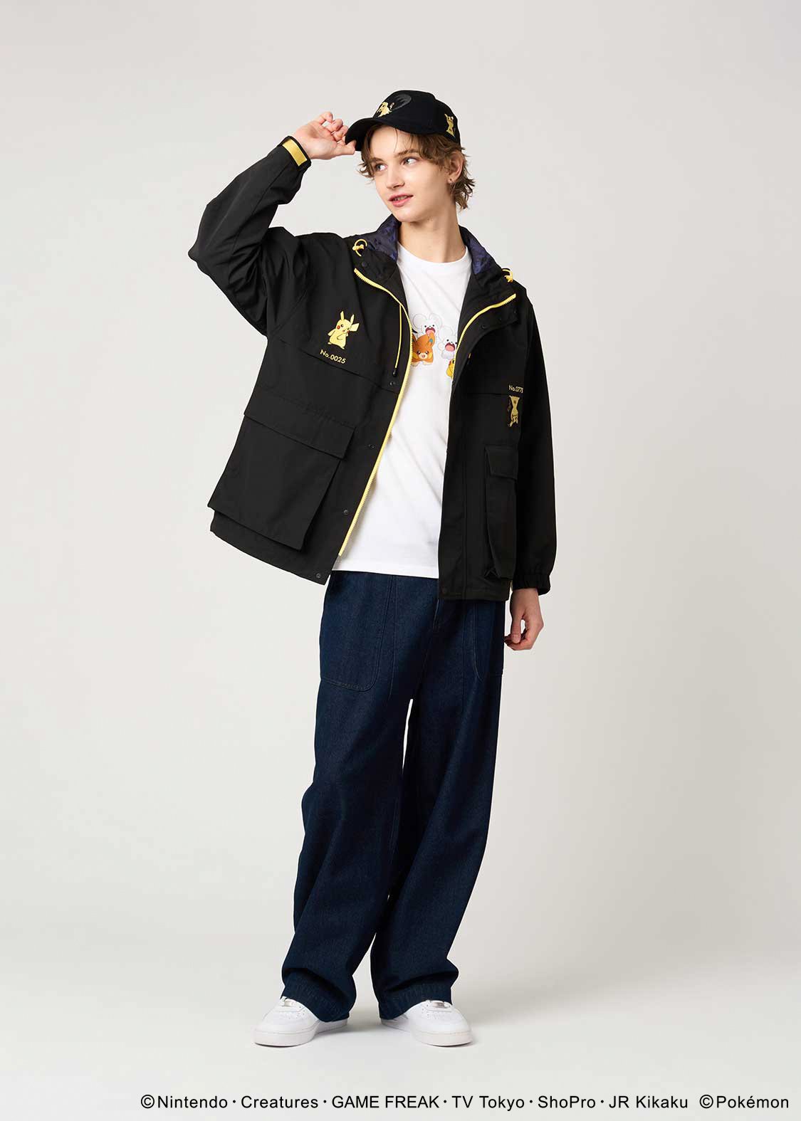 Pokemon x Graniph Fashion Collection - Pikachu & Mimikyu Mountain Parka [Release Oct 7, 2025]