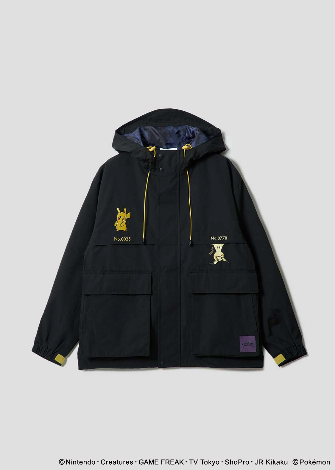Pokemon x Graniph Fashion Collection - Pikachu & Mimikyu Mountain Parka [Release Oct 7, 2025]