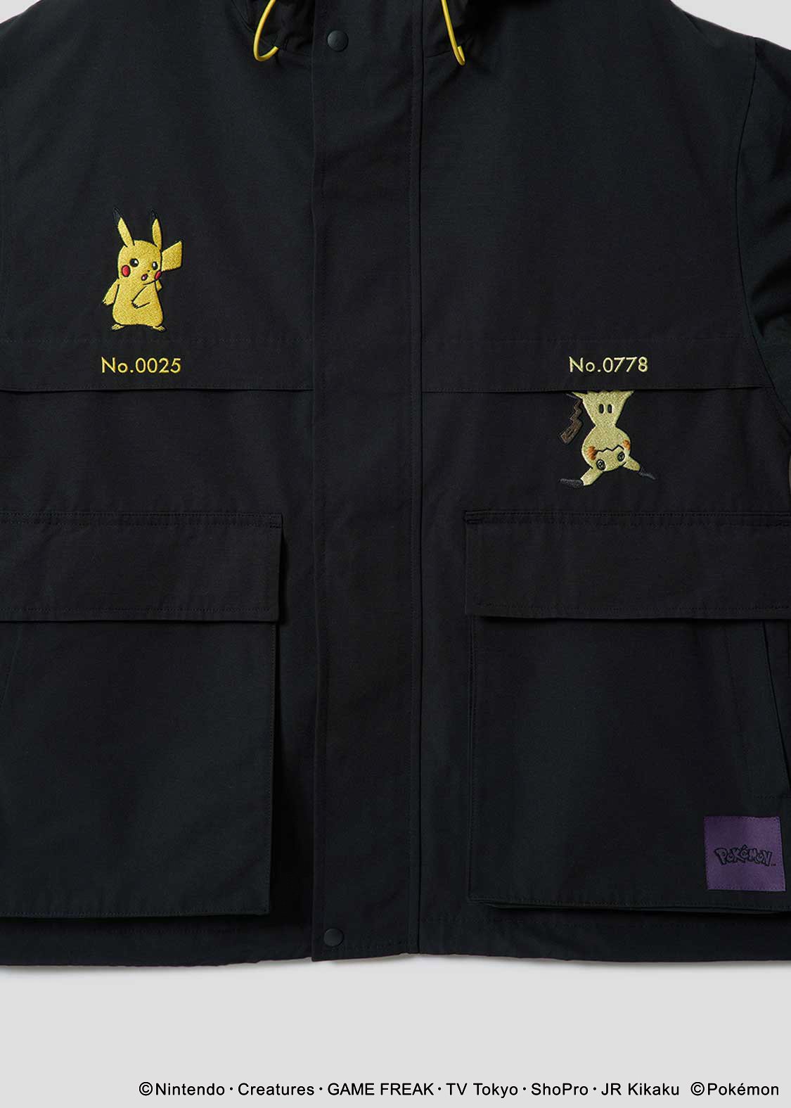 Pokemon x Graniph Fashion Collection - Pikachu & Mimikyu Mountain Parka [Release Oct 7, 2025]