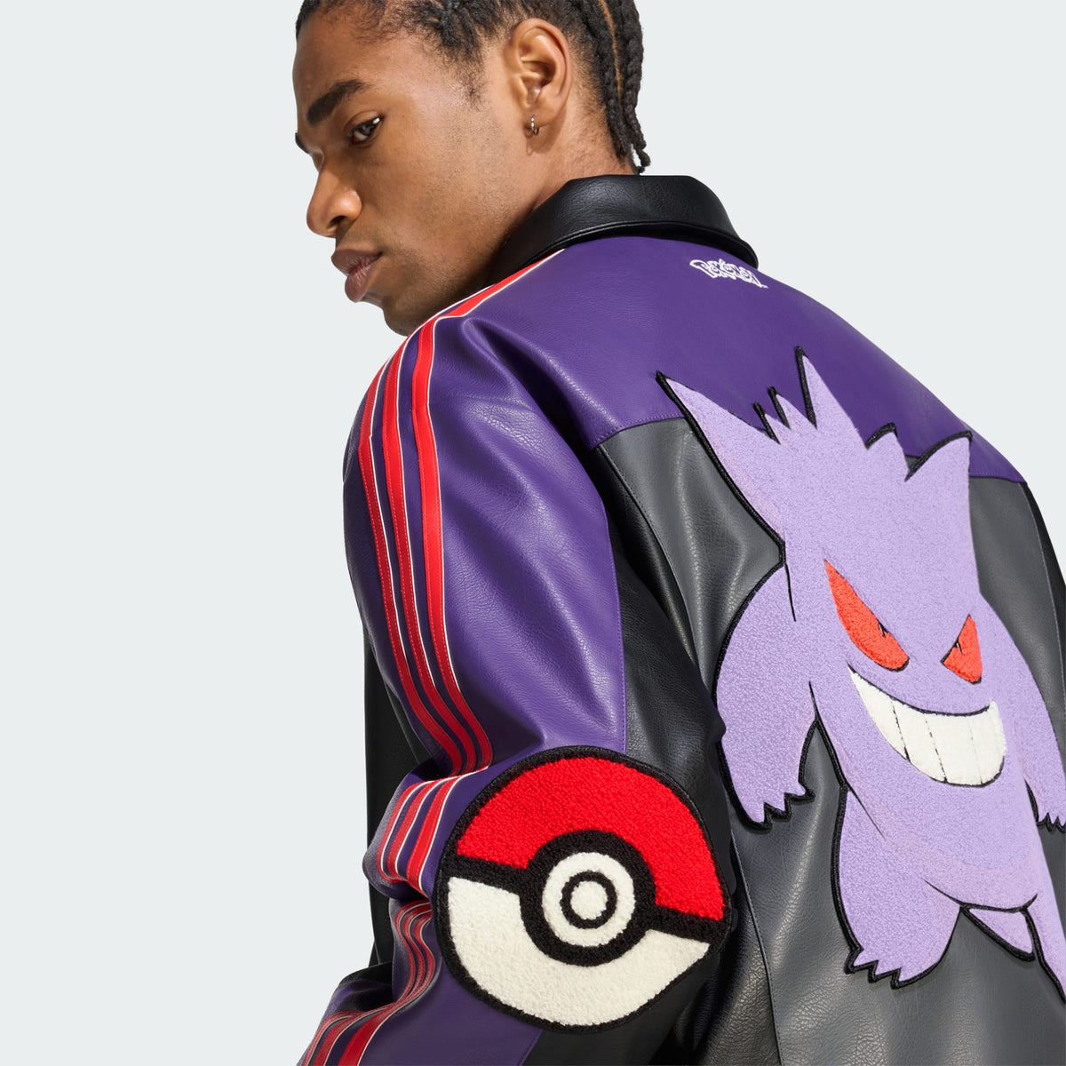 Pokemon x Adidas Collection - 8 Ball Jacket Gengar Ver.