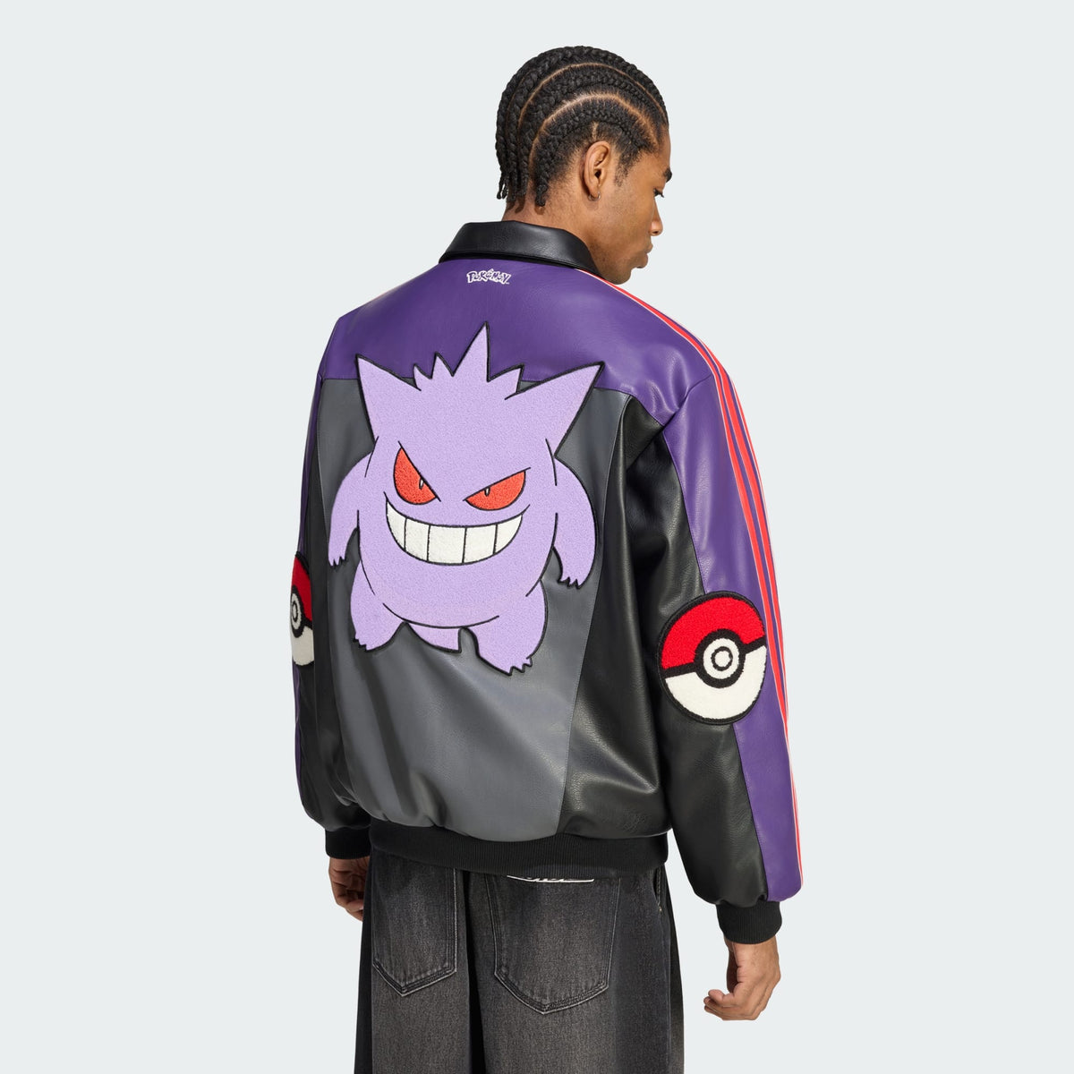 Pokemon x Adidas Collection - 8 Ball Jacket Gengar Ver.