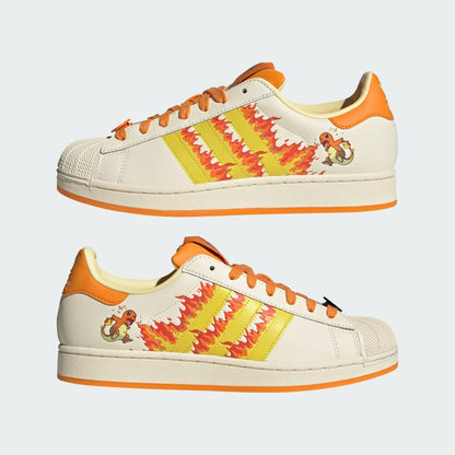 Pokemon x Adidas Collection - Adidas Pokemon Superstar II Charmander White K12855