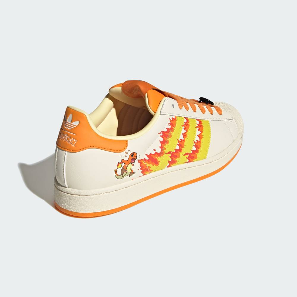 Pokemon x Adidas Collection - Adidas Pokemon Superstar II Charmander White K12855