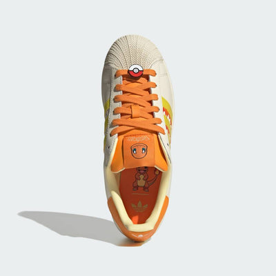 Pokemon x Adidas Collection - Adidas Pokemon Superstar II Charmander White K12855