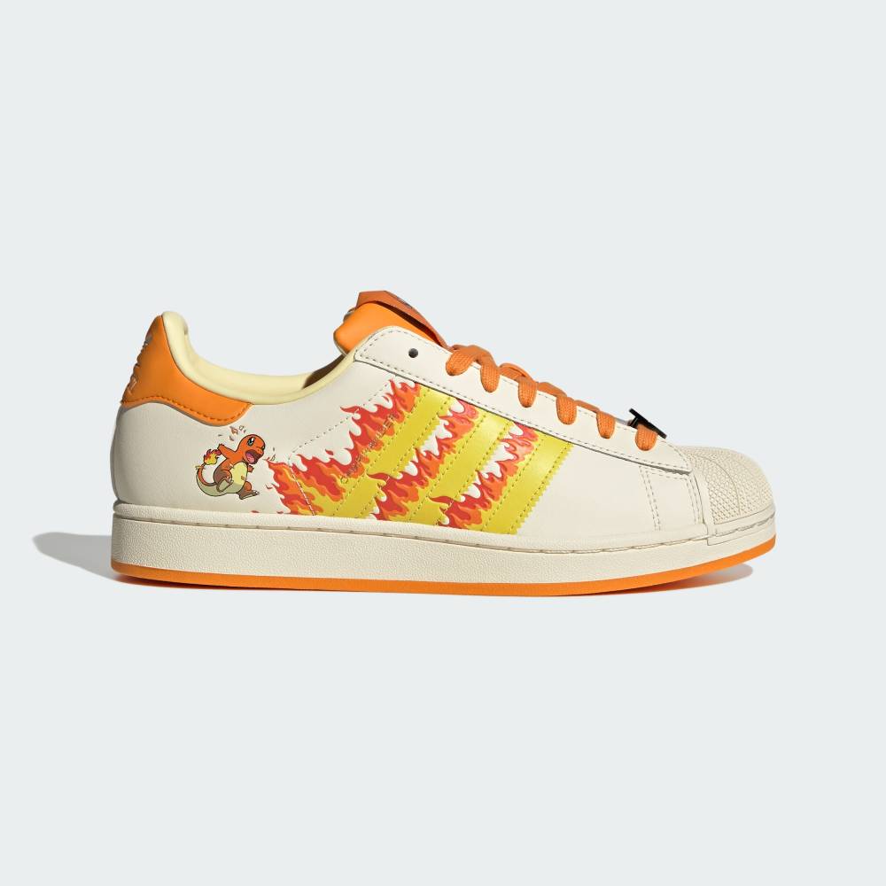 Pokemon x Adidas Collection - Adidas Pokemon Superstar II Charmander White K12855