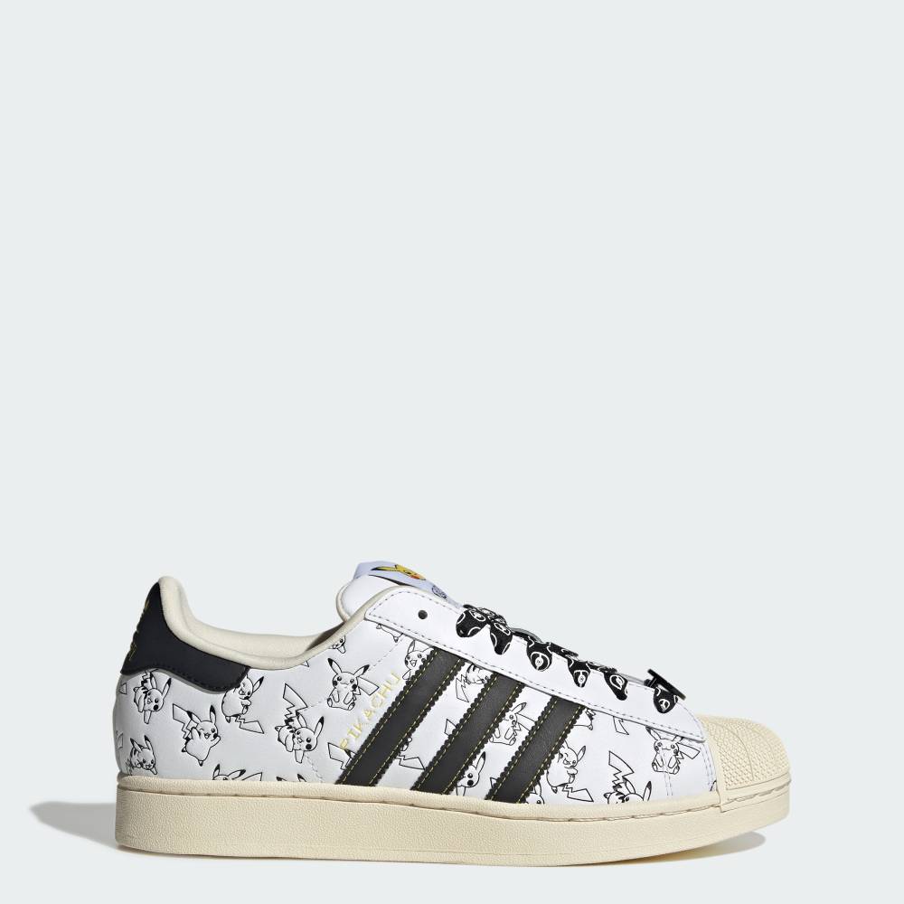 Pokemon x Adidas Collection - Adidas Pokemon Superstar II White K12857