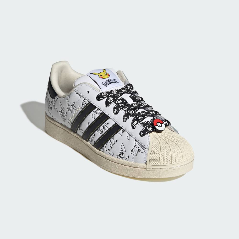 Pokemon x Adidas Collection - Adidas Pokemon Superstar II White K12857