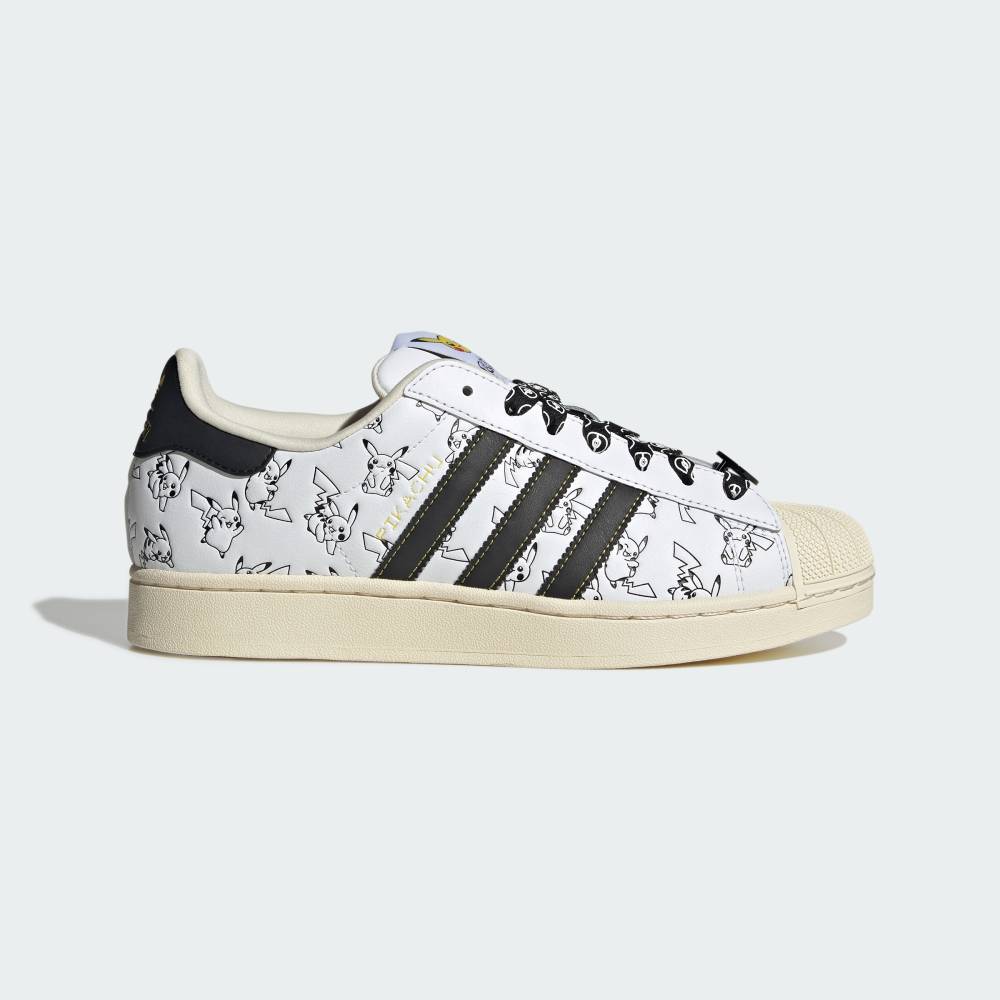 Pokemon x Adidas Collection - Adidas Pokemon Superstar II White K12857