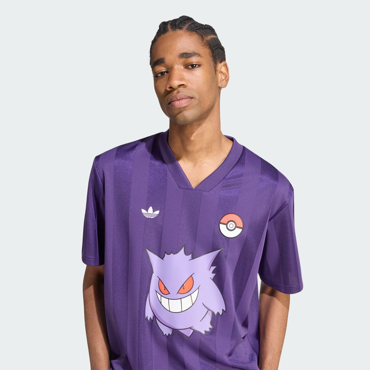 Pokemon x Adidas Collection - Gengar Jersey T-Shirt
