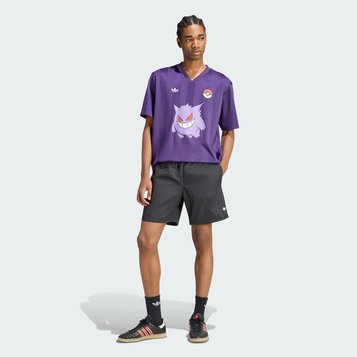 Pokemon x Adidas Collection - Gengar Jersey T-Shirt