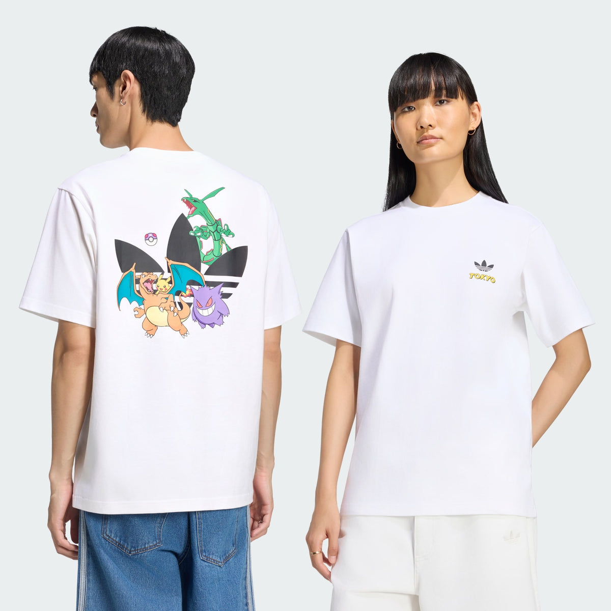 Pokemon x Adidas Collection - T-Shirt Tokyo 1 (2 Types)