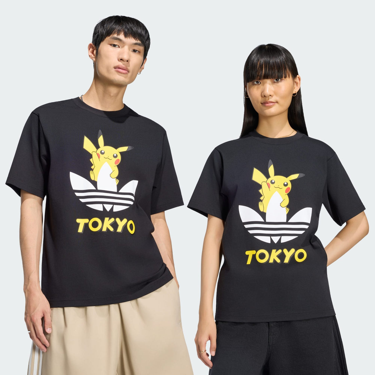 Pokemon x Adidas Collection - T-Shirt Tokyo 3 (2 Types)