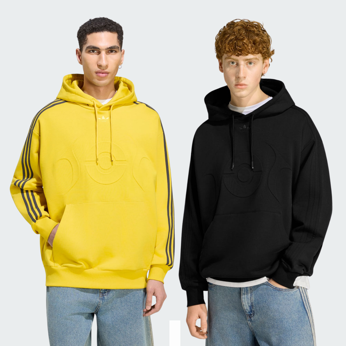 Pokemon x Adidas Collection - Teamgeist Hoodie (2 Types)