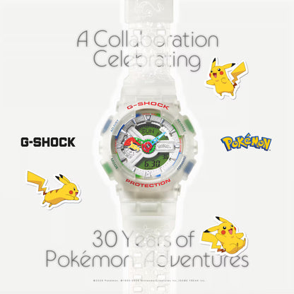 Pokemon x Casio - Pokemon 30th Anniversary G-SHOCK GA-110PKM-7AJR Watch