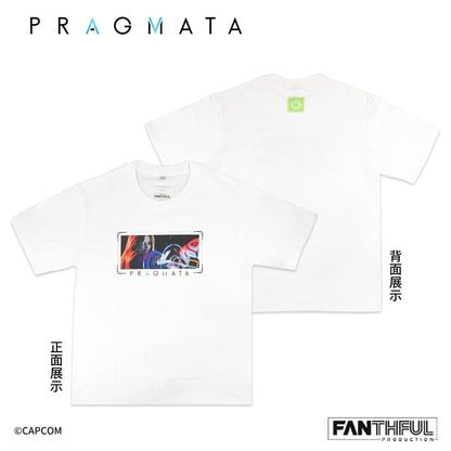 Pragmata White T-Shirt - FP001PRAG2026 [Pre-Order Jul 2026]