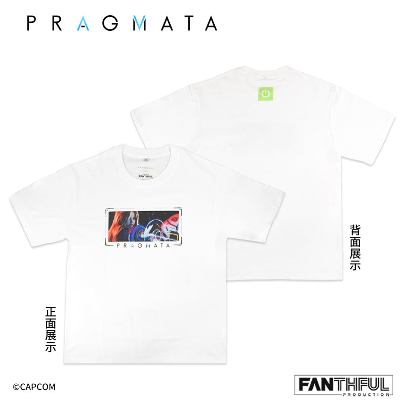 Pragmata White T-Shirt - FP001PRAG2026 [Pre-Order Jul 2026]