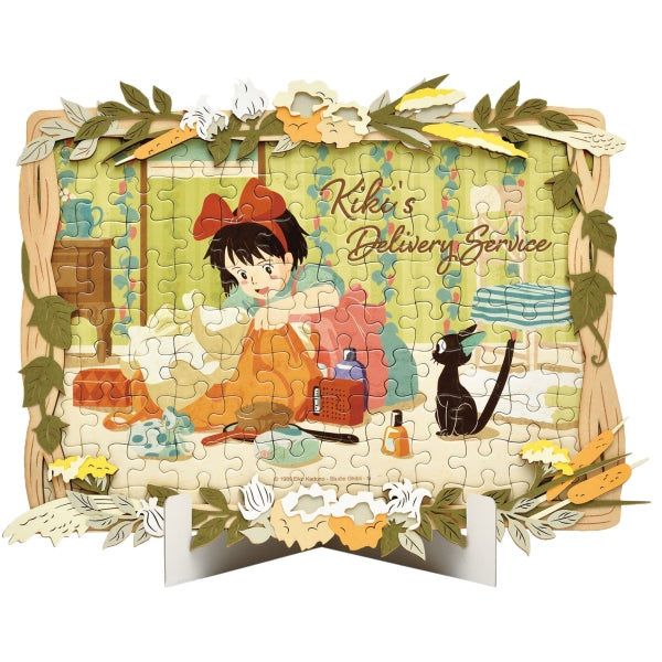 Kiki's Delivery Service Art Decoration Jigsaw Puzzle 108 Pieces [Preparing for the Journey] 108-DW02