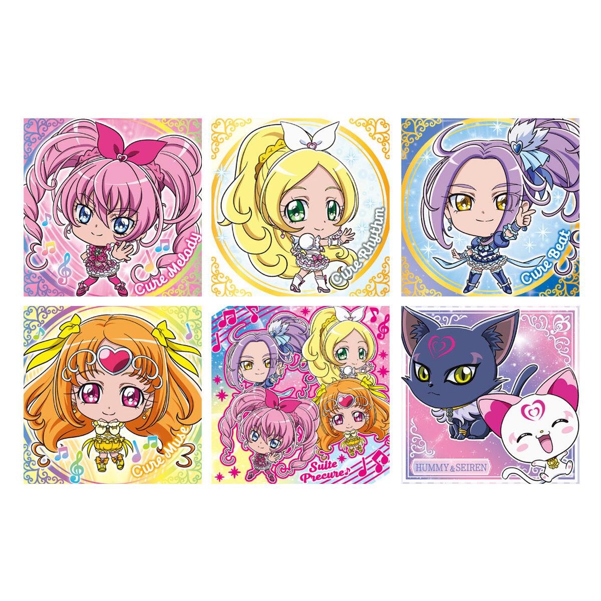 Pretty Cure - Niformation Card Wafers (Box of 20 pieces)  [Pre-Order Feb 2026]