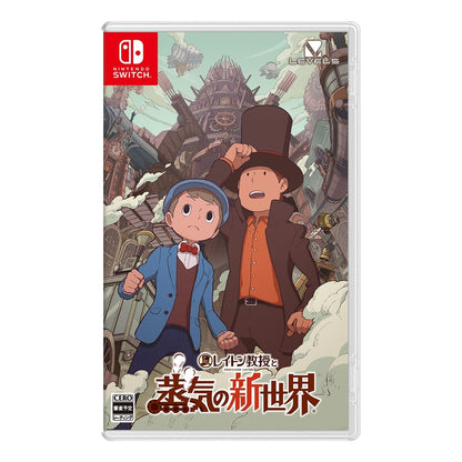 Professor Layton - New World Of Steam Nintendo Switch Or Switch 2 With Bonus [Pre-Order Dec 2026]
