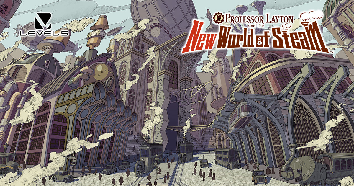 Professor Layton - New World Of Steam Nintendo Switch Or Switch 2 With Bonus [Pre-Order Dec 2026]