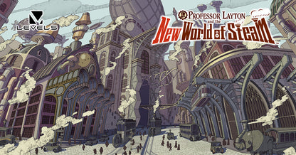 Professor Layton - New World Of Steam Nintendo Switch Or Switch 2 With Bonus [Pre-Order Dec 2026]