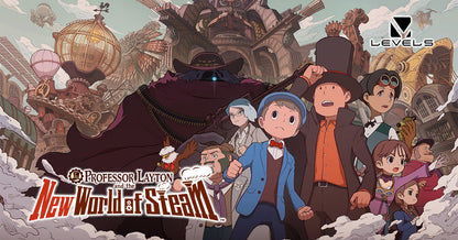 Professor Layton - New World Of Steam Nintendo Switch Or Switch 2 With Bonus [Pre-Order Dec 2026]