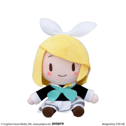 Project Sekai Colorful stage! feat.Hatsune Miku Fluffy Petite Mini Plush Toy - Kagamine Rin Uniform Version