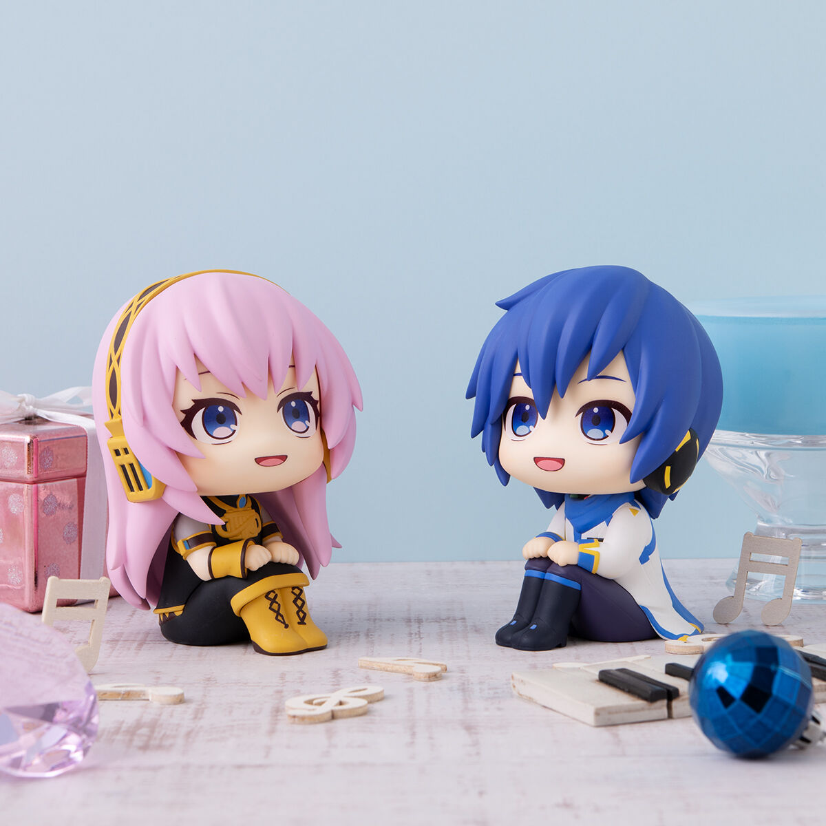 Project Sekai Colorful stage! feat.Hatsune Miku Rukappu (Look Up) - Megurine Luka & Kaito Complete Set of 2 Types + Mini Cushion Bonus [Pre-Order Jul 2026]