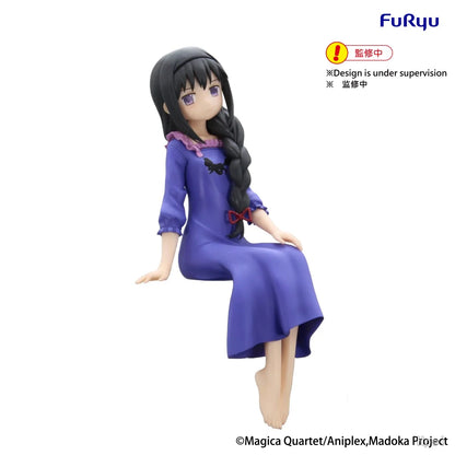 Puella Magi Madoka Magica Noodle Stopper Figure - Akemi Homura Kyubey themed Nightwear ver. [Pre-Jul 2026]