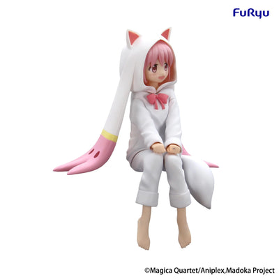 Puella Magi Madoka Magica Noodle Stopper Figure - Madoka Kaname Kyubey themed Nightwear ver.