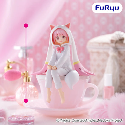 Puella Magi Madoka Magica Noodle Stopper Figure - Madoka Kaname Kyubey themed Nightwear ver. [Pre-Jul 2026]