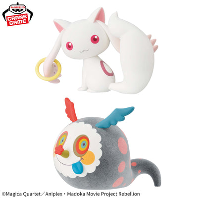 Puella Magi Madoka Magica The Movie Rebellion Fluffy Puffy - Kyubey & Charlotte Duo Set