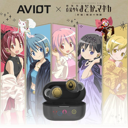 Puella Magi Madoka Magica The Movie Rebellion x AVIOT - Limited Edition Wireless Earphones [Pre-Order Apr 2026]