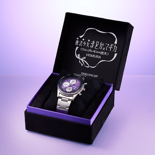 Puella Magi Madoka Magica the Movie: Walpurgisnacht Rising x Seiko Collaboration Watch - Homura Model [Pre-Order Aug 2026]