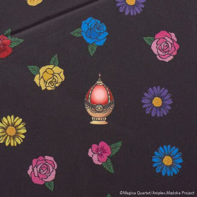 Puella Magi Madoka Magica x ANNA SUI - All-Weather Folding Umbrella Soul Gem & Floral Pattern [Pre-Order Apr 2027]