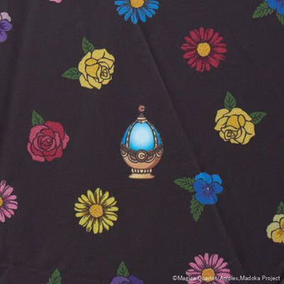 Puella Magi Madoka Magica x ANNA SUI - All-Weather Folding Umbrella Soul Gem & Floral Pattern [Pre-Order Apr 2027]