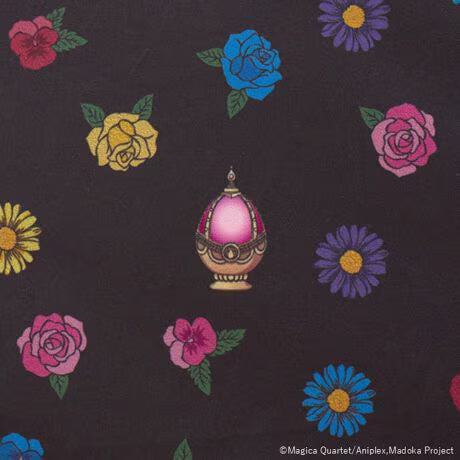 Puella Magi Madoka Magica x ANNA SUI - All-Weather Folding Umbrella Soul Gem & Floral Pattern [Pre-Order Apr 2027]
