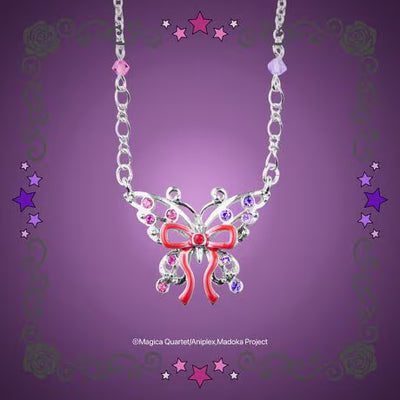 Puella Magi Madoka Magica x ANNA SUI - Butterfly Motif Necklace Madoka & Homura [Pre-Order Jun 2027]
