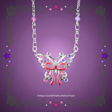 Puella Magi Madoka Magica x ANNA SUI - Butterfly Motif Necklace Madoka & Homura [Pre-Order Jun 2027]