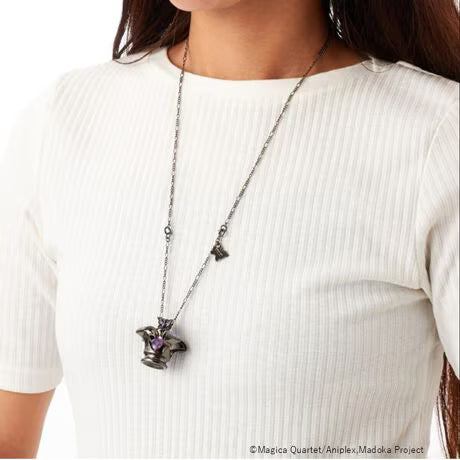 Puella Magi Madoka Magica x ANNA SUI - Dark Orb Necklace Homura Ver. [Pre-Order Jul 2027]