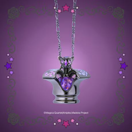 Puella Magi Madoka Magica x ANNA SUI - Dark Orb Necklace Homura Ver. [Pre-Order Jul 2027]